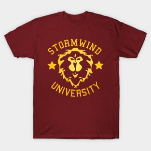 Stormwind University World Of Warcraft Tee T-Shirt